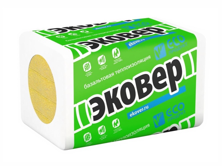 Утеплитель Эковер Стандарт 60 1000х600х50 мм, 12 шт. уп