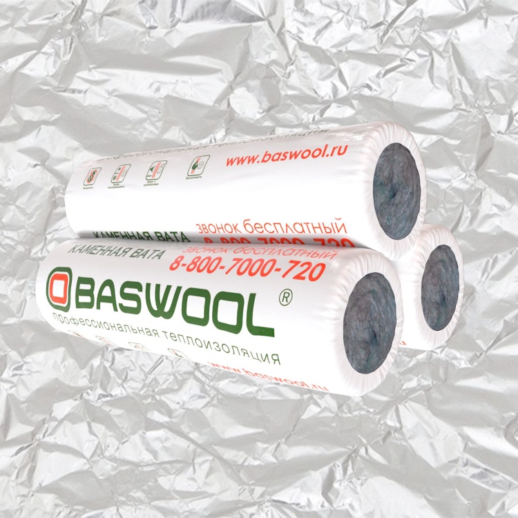 Мат прошивной BASWOOL  МП-60 2000х1200х80 мм